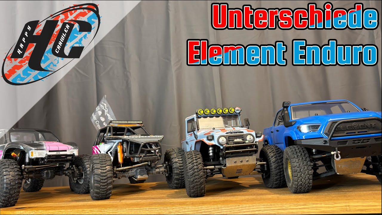 IFS1, IFS2, Straight oder doch Portal? Die Vielfalt des Element-Enduro Chassis.