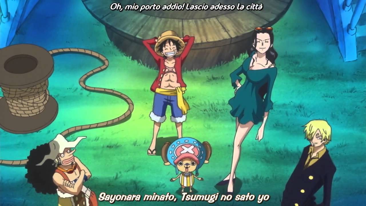 One Piece 574 HD - Brook Sings Sake Binks 2 Years Later