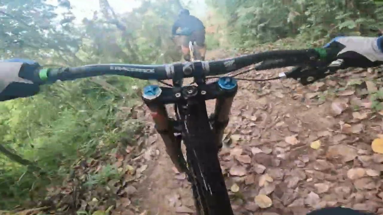 Downhill at Santo Nino: 1st Hit