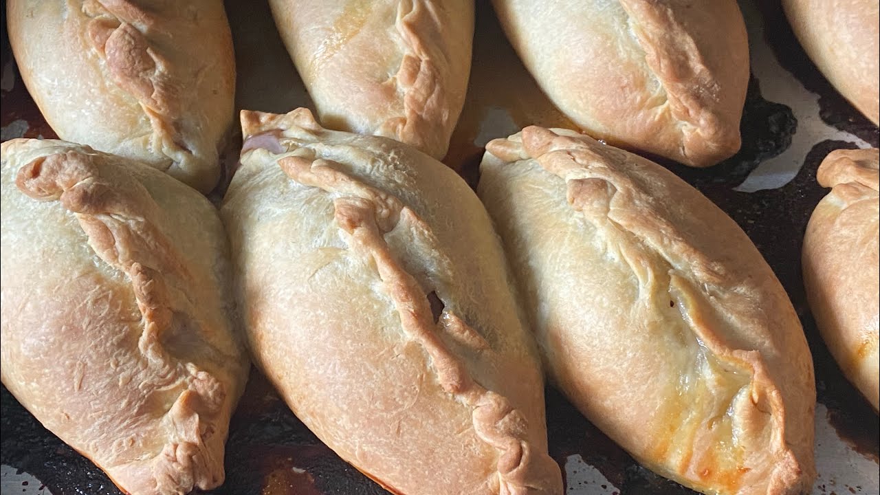 Кибинай с олениной-готовим дома, запекаем в духовке!👍😊
