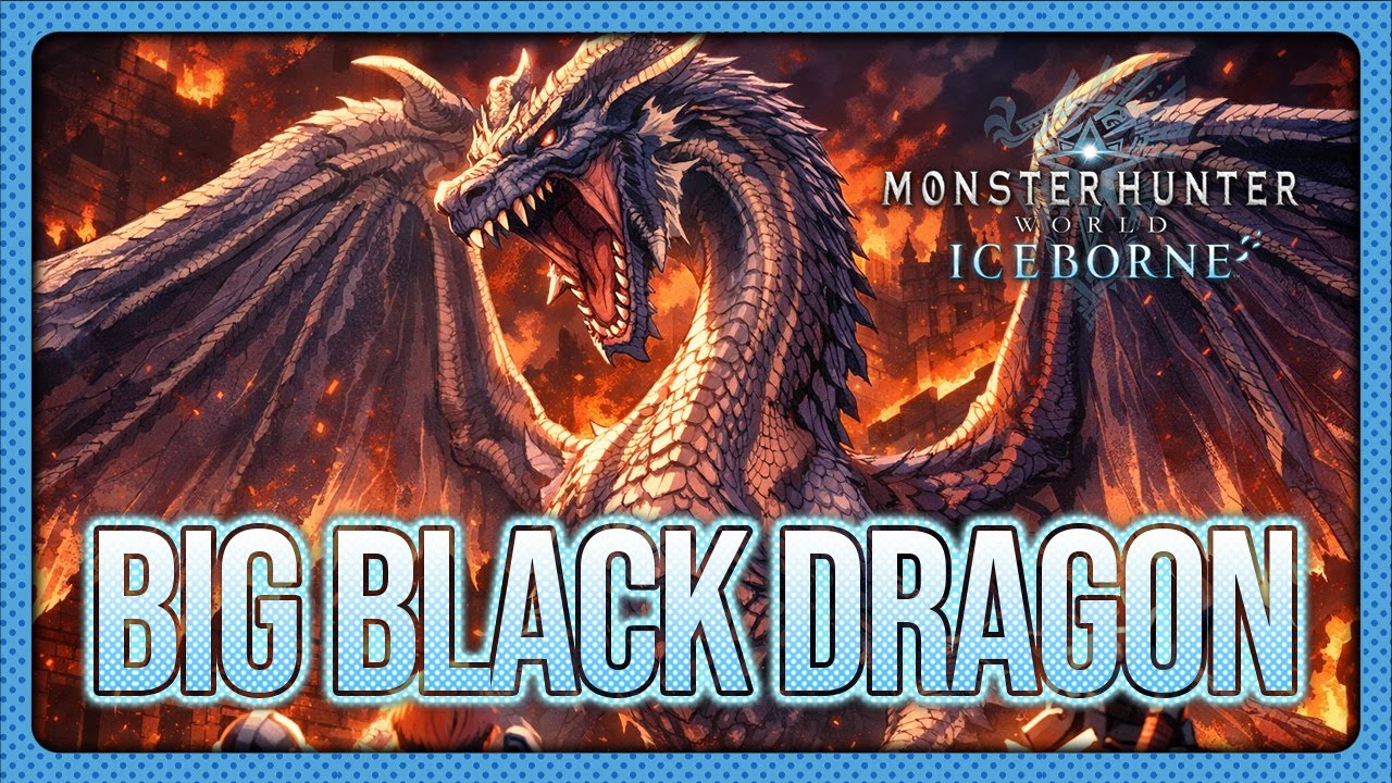 DAILY RANDOM SOS : NAGA BESAR DAN HITAM?! - MHW ICEBORNE