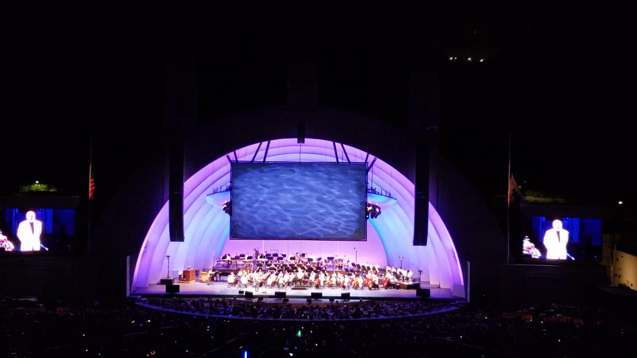 Movie Night Hollywood Bowl John Williams Steven Spielberg Star Wars Raiders 9/1/18 LA Phil