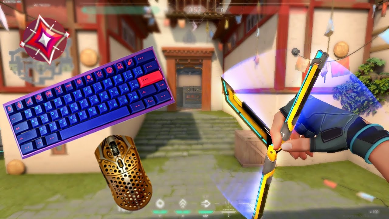 Valorant & Chill😴 Keyboard and Mouse ASMR #9