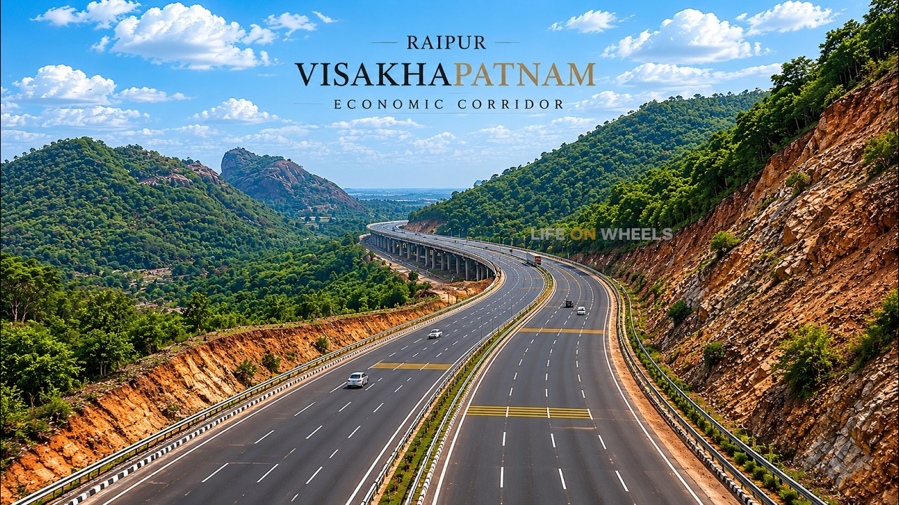 Raipur&ndash;Visakhapatnam Expressway Andhra Pradesh Update | Pkg-01 Almost Ready | Mathumuru Interchange