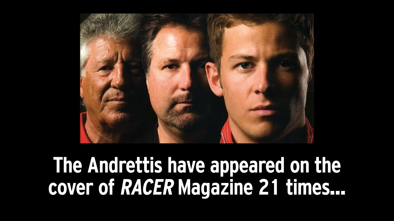 RACER Magazine Andretti Covers