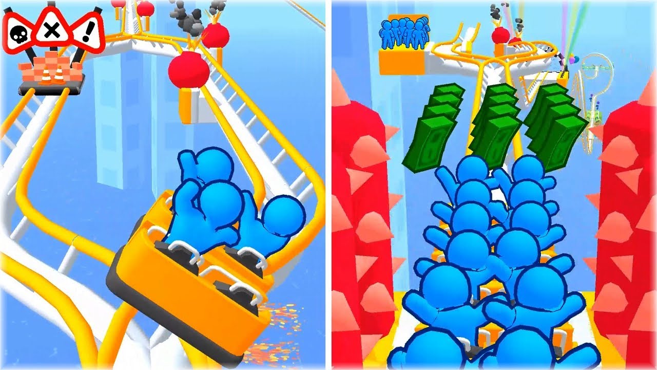 MAX LEVEL in Runner Coaster Game!