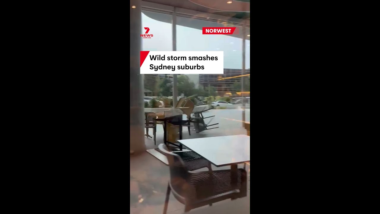 Wild storm smashes suburbs across Sydney