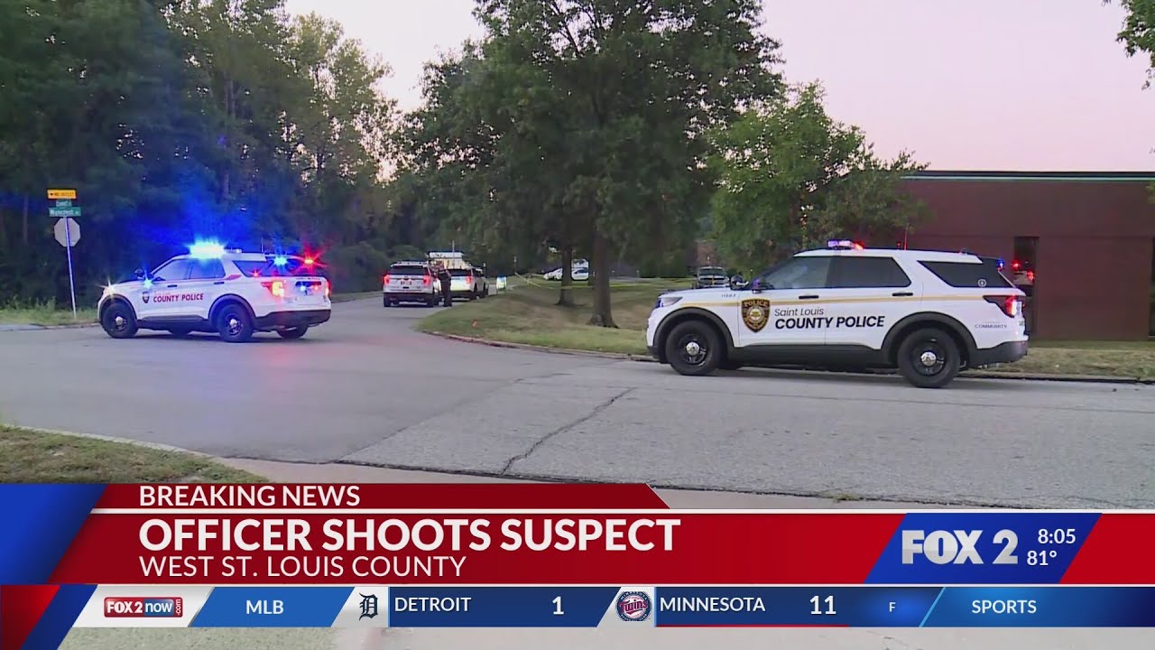 Officials respond to shooting involving officer in unincorporated St. Louis County