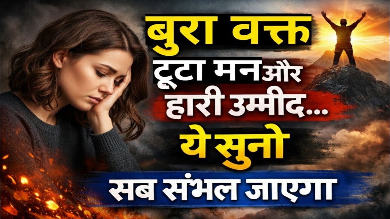 बुरा वक्त, टूटा मन और हारी उम्मीद… ये सुनो सब संभल जाएगा 