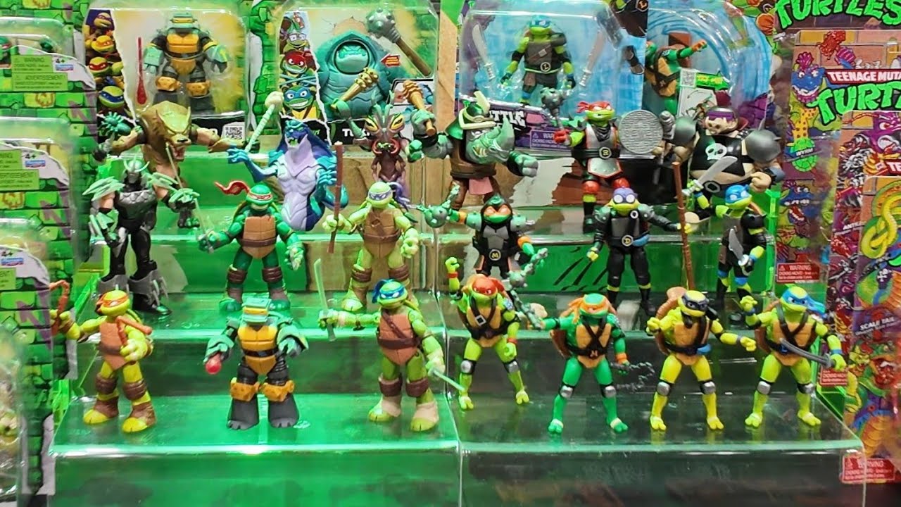 4K Every TMNT Action Figure Revealed at NY Toy Fair 2026! Playmate Booth!