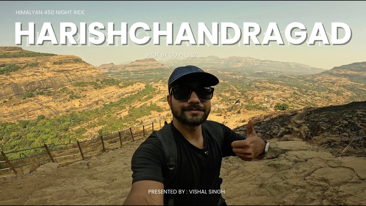Ride to Harishchandra Garh Fort From Pune | Night Ride + Morning trek @itezvishal  Himalayan 450