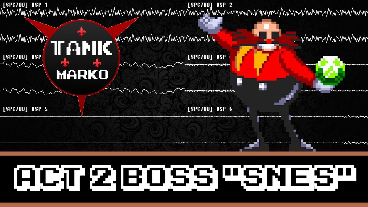 Sonic The Hedgehog 3 - Act 2 Boss | Super Nintendo / SPC700 Arrangement