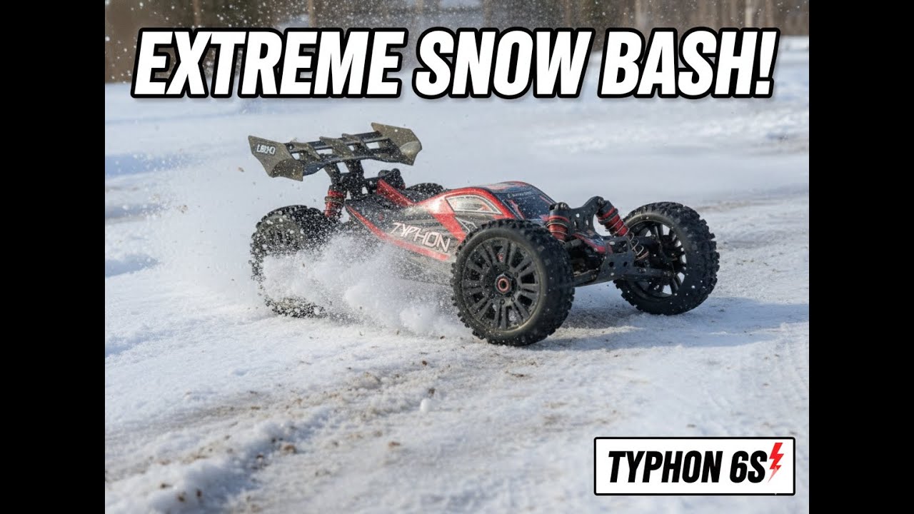 Typhon 6S out on the ice and snow sleet