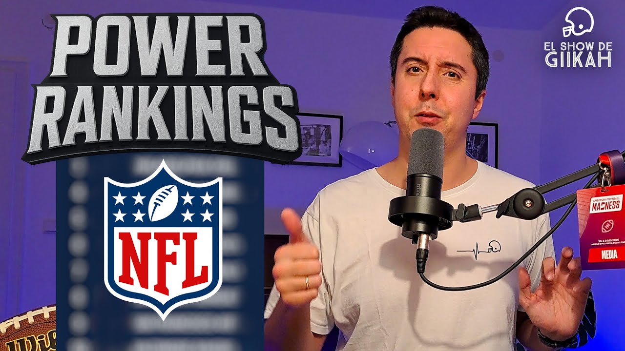 Power Rankings Wild Card de la NFL  | El Show de Giikah - NFL desde la barra del bar