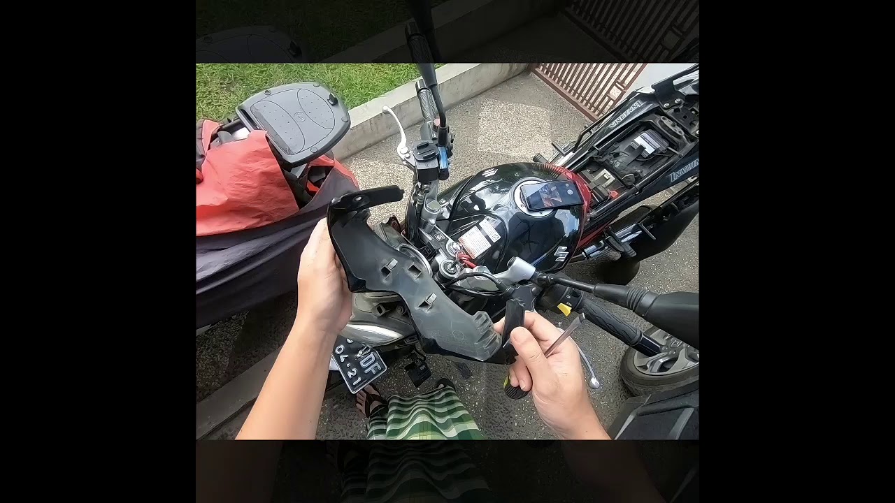 Tutorial melepas Headlamp Inazuma GW250