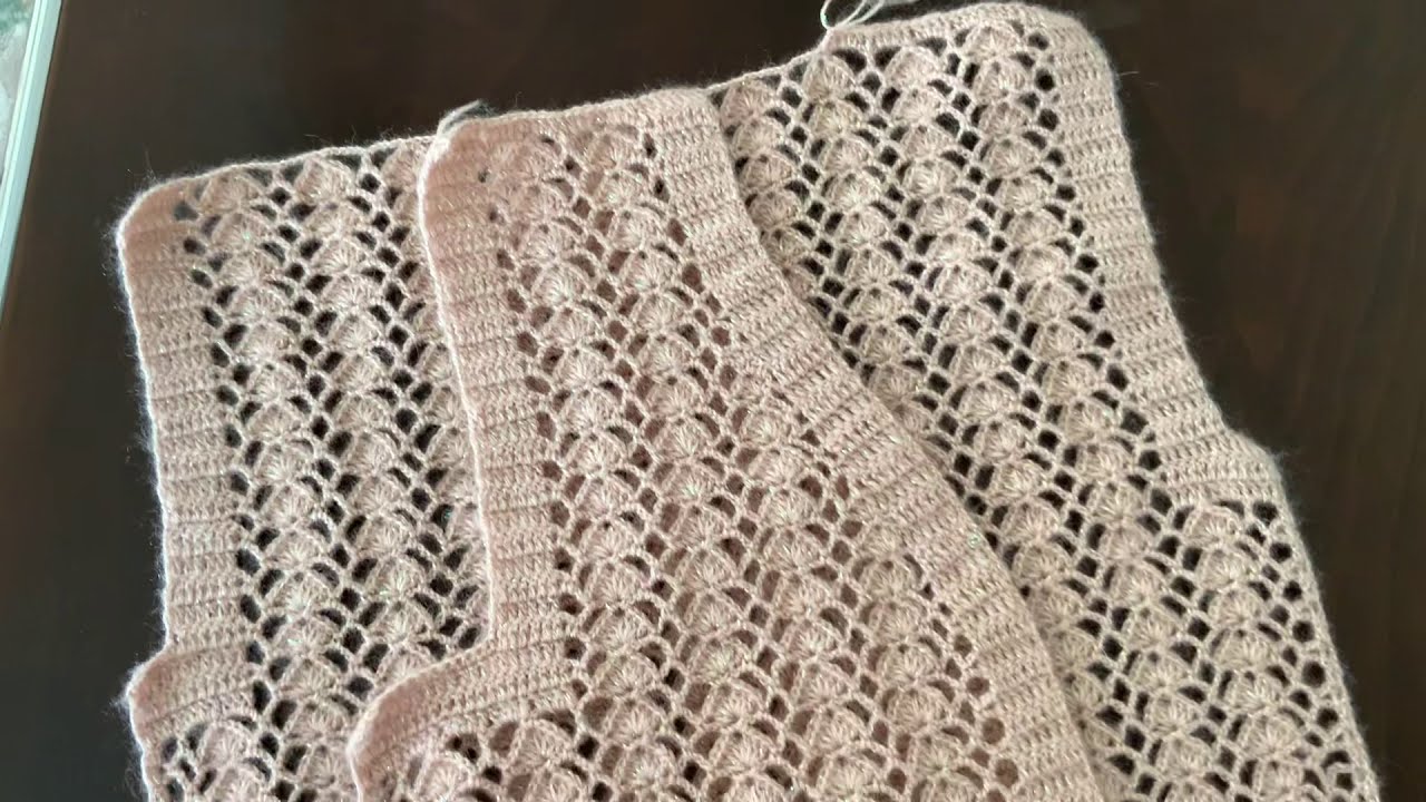 Zakkum Çiçekleri Yeleğin Kol Ve Yaka Kesimi Yapılışı