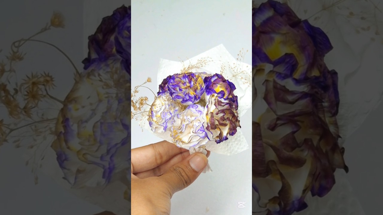 DIY The easiest technique for making flowers | How to make peony flower from paper towels