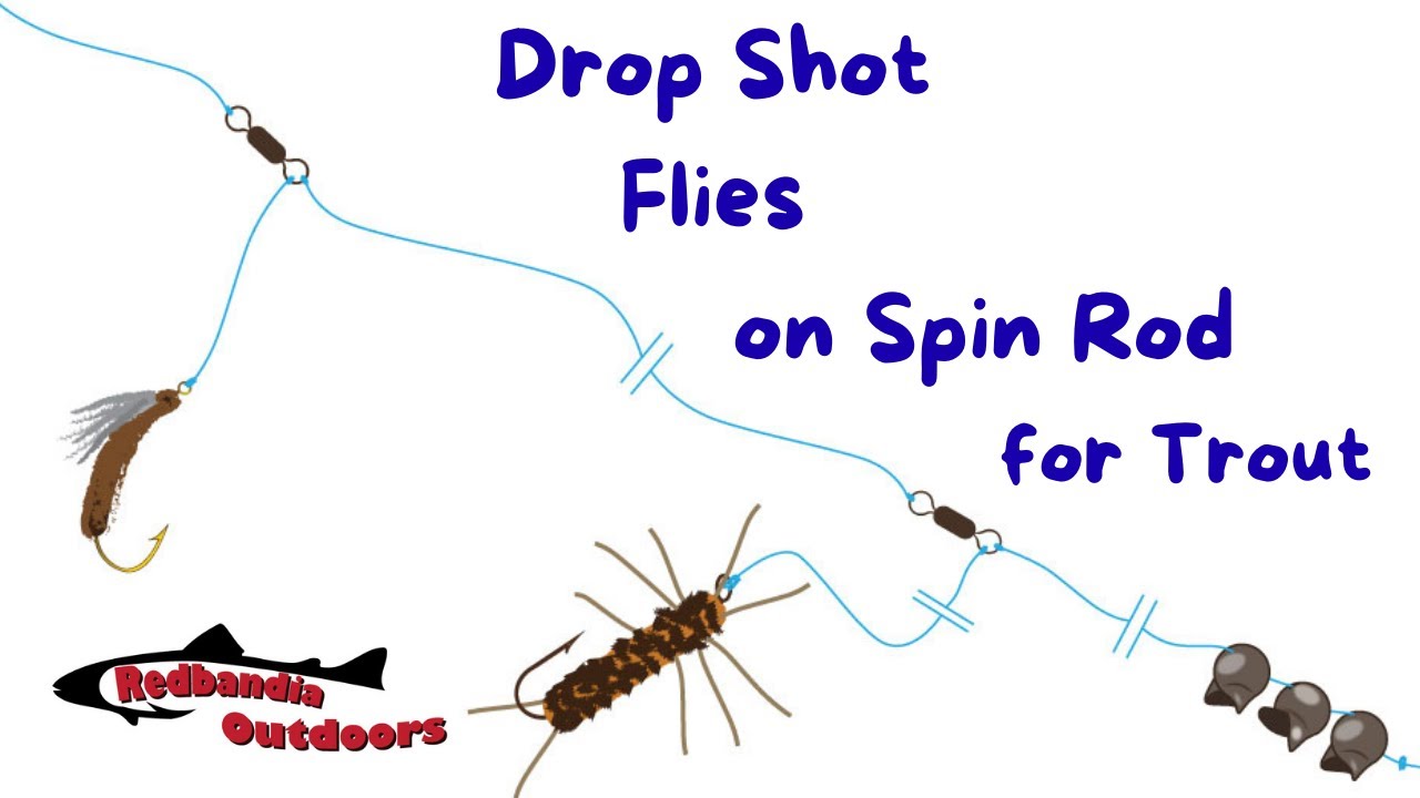 How To Drop Shot Flies on Spinning Gear