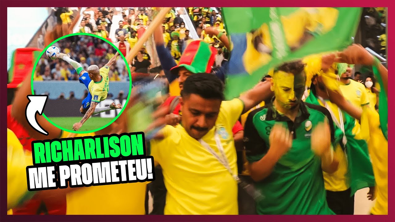 LOUCURA TOTAL NA ESTREIA DO BRASIL NA COPA!