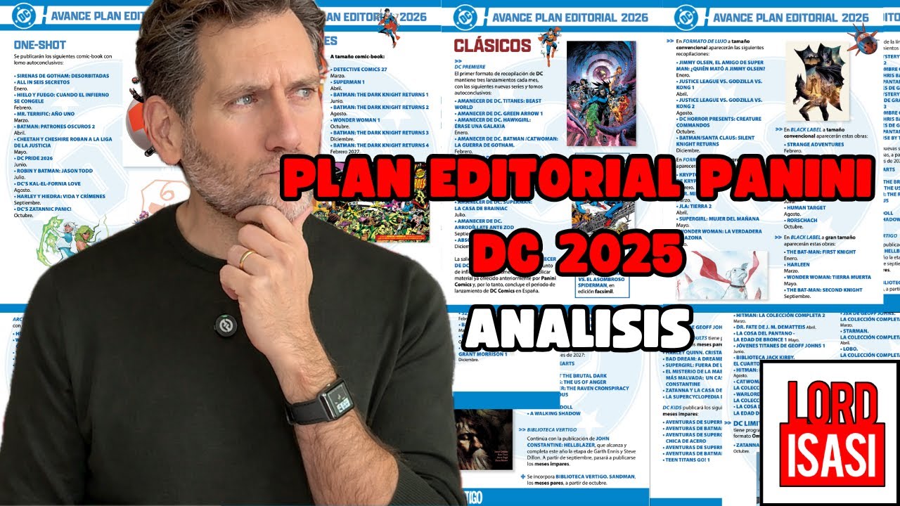 Plan Editorial Panini DC 2026