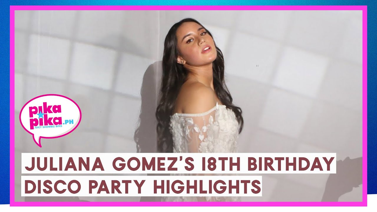 #Juliana18: Juliana Gomez's 18th Birthday Disco Party HIGHLIGHTS