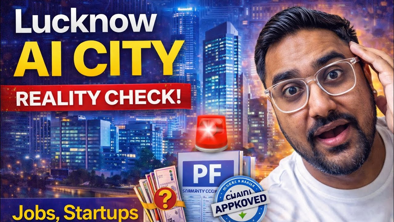 Lucknow AI City Reality Check 🚨 | Jobs, Startups & IT Growth Explained