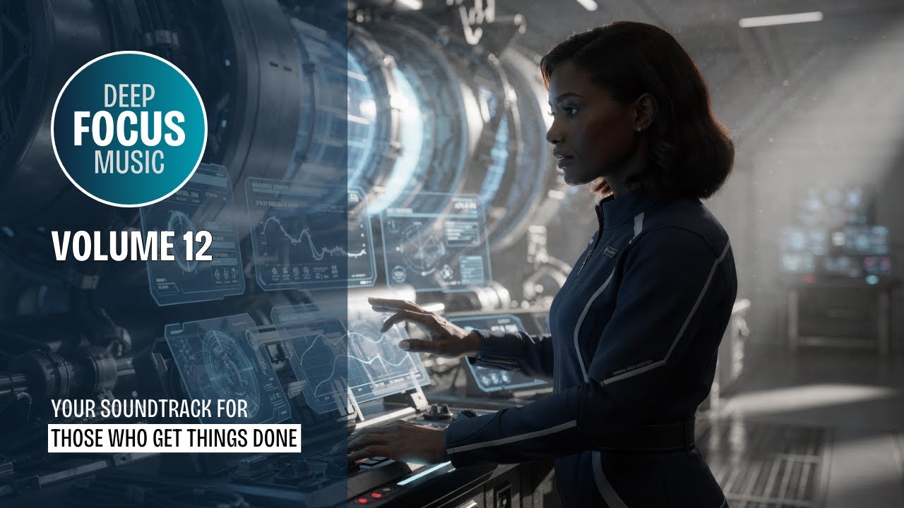 Deep Focus Music Vol. 12 | Deep Work Ambient Music | 1 Hour Music to Enhance Focus & Productivity