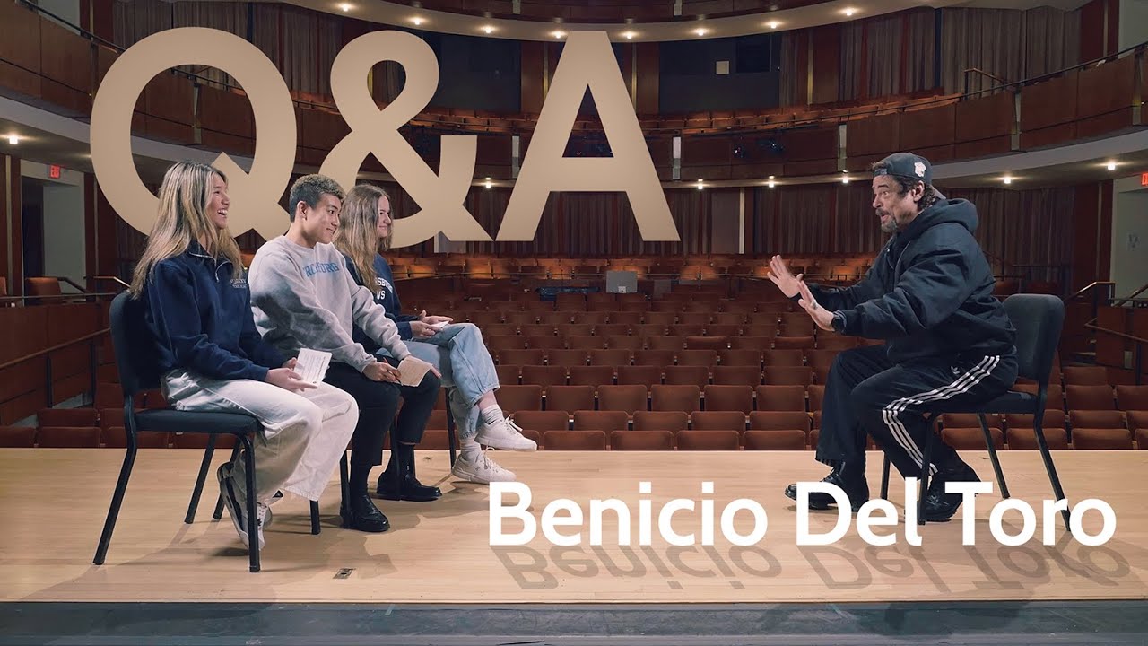 Lessons on Success from Phoenician Scheme Star Benicio Del Toro '85