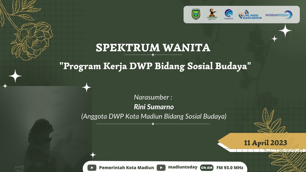 #Spektrumwanita : Program Kerja DWP Bidang Sosial Budaya