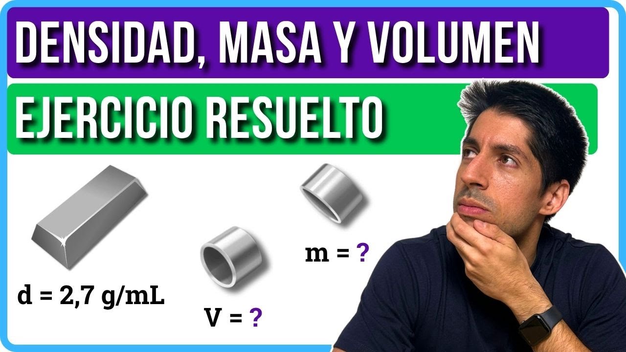 Calcular DENSIDAD, MASA y VOLUMEN con una única FÓRMULA 🧠