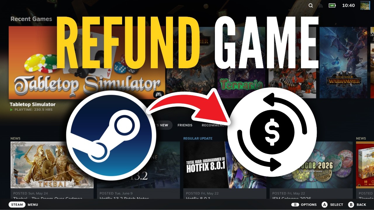 How To Refund A Game On Steam