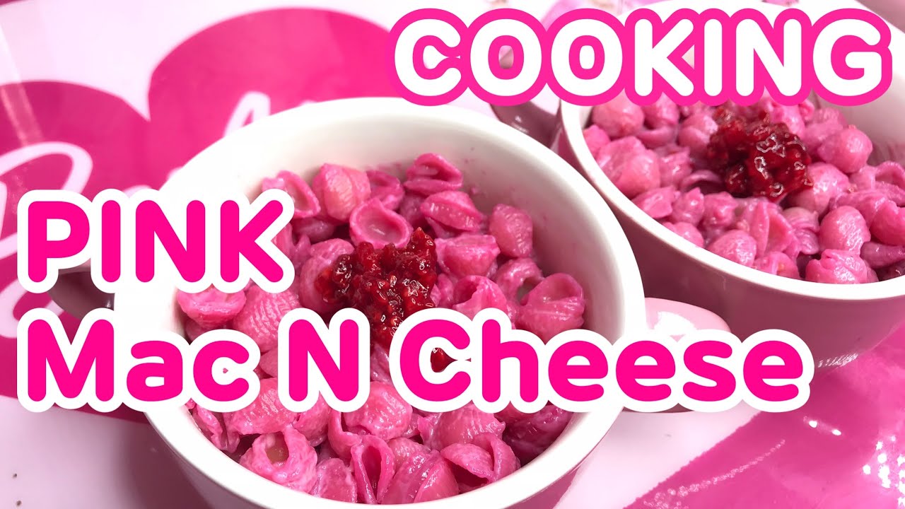 [COOKING] PINK MAC AND CHEESE♡AZUSA BARBIE