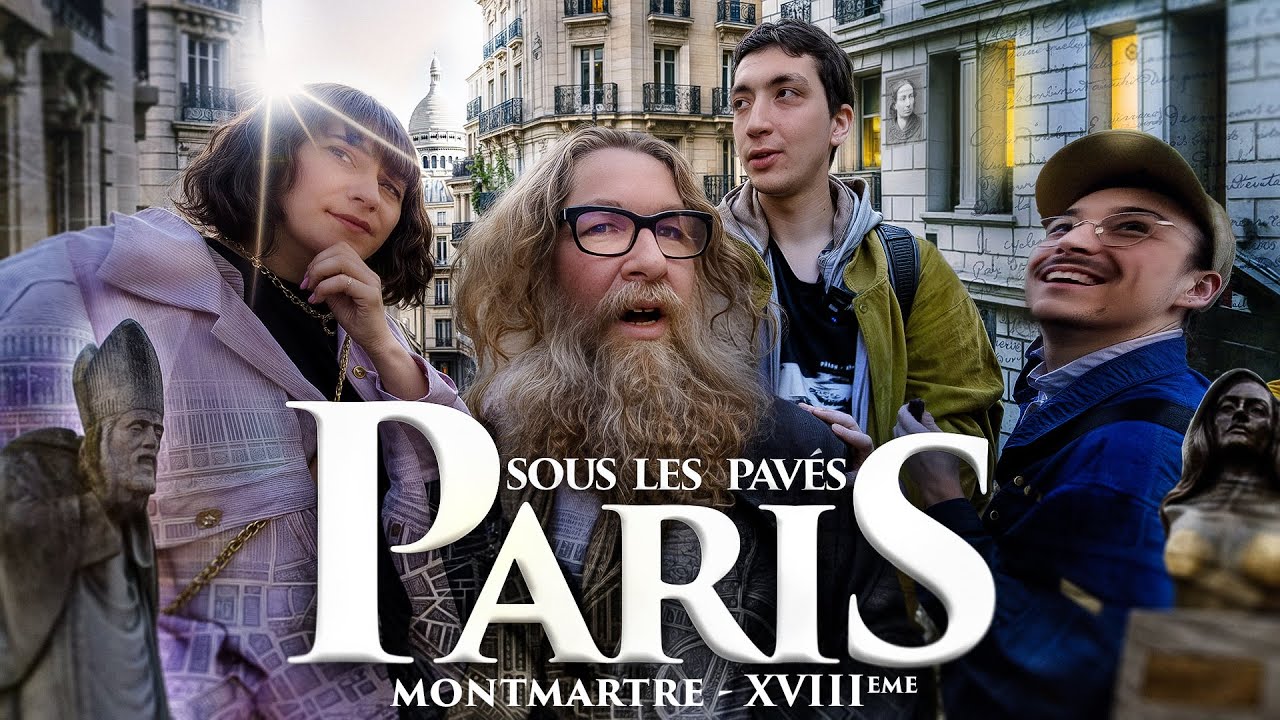 PACÔME THIELLEMENT nous dévoile LA FACE CACHÉE DE MONTMARTRE (On fuit les touristes....)
