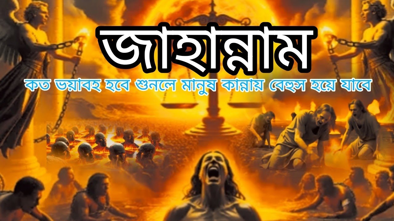 জাহান্নামের ভয়ংকর আজাব!!চারোদিকে কান্না আওয়াজ || new islamic story2025