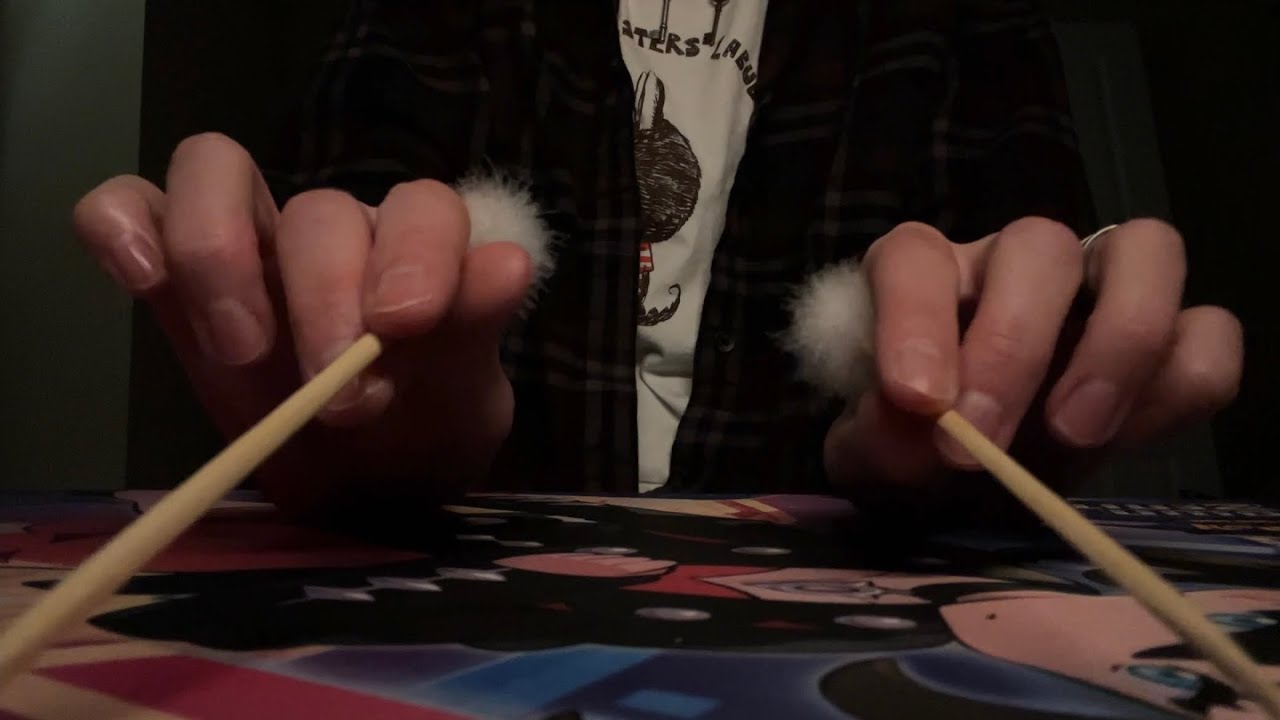 Tapping, scratching, brushing - ear picking at the end! ASMR