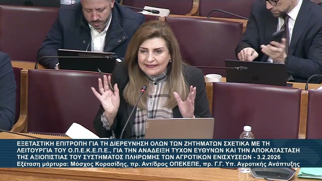 ΛΙΑΚΟΥΛΗ ΕΞΕΤΑΣΤΙΚΗ ΜΑΡΤΥΡΑΣ ΚΟΡΑΣΙΔΗΣ 3/2/2026