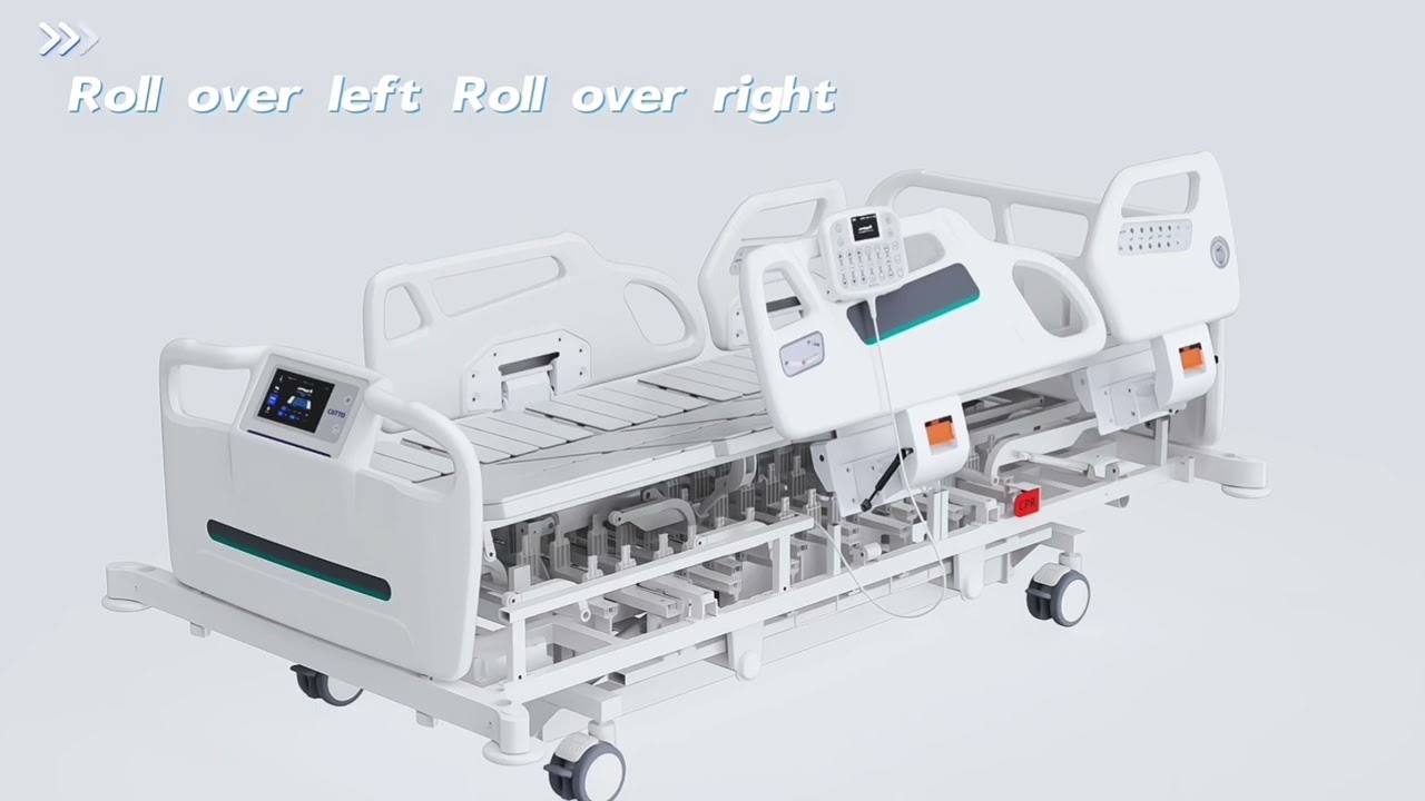 How to use a Homecare (8 Function) Hospital Bed | Electric