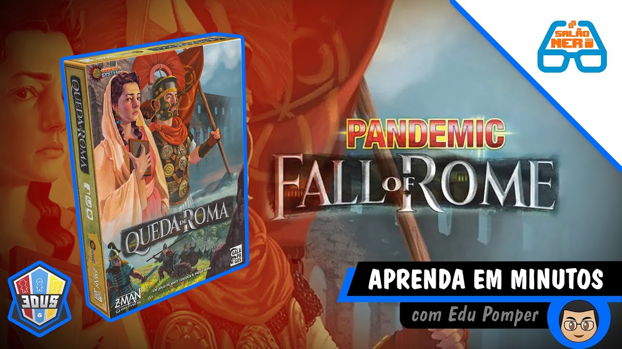 Pandemic: Queda de Roma - Regras - Aprenda em Minutos