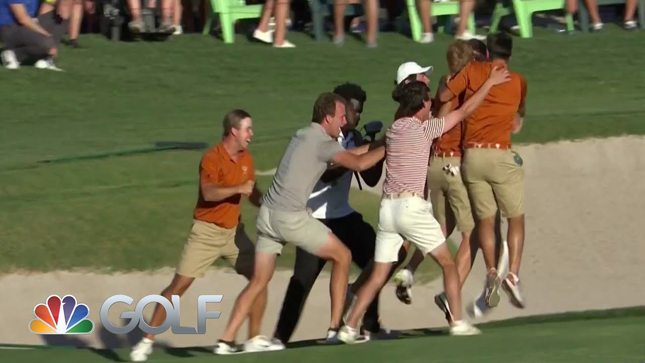 Highlights: Texas defeats Arizona State in NCAA Men's Golf Championships final | Golf Channel