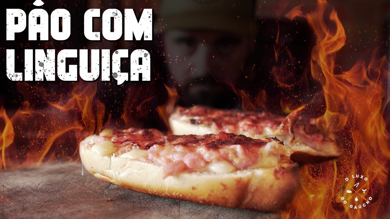 COMO FAZER PÃO COM LINGUIÇA NA PARRILLA