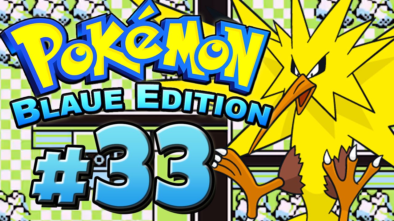 POKÉMON BLAU # 33 🌏 Legendäres Zapdos im Kraftwerk!