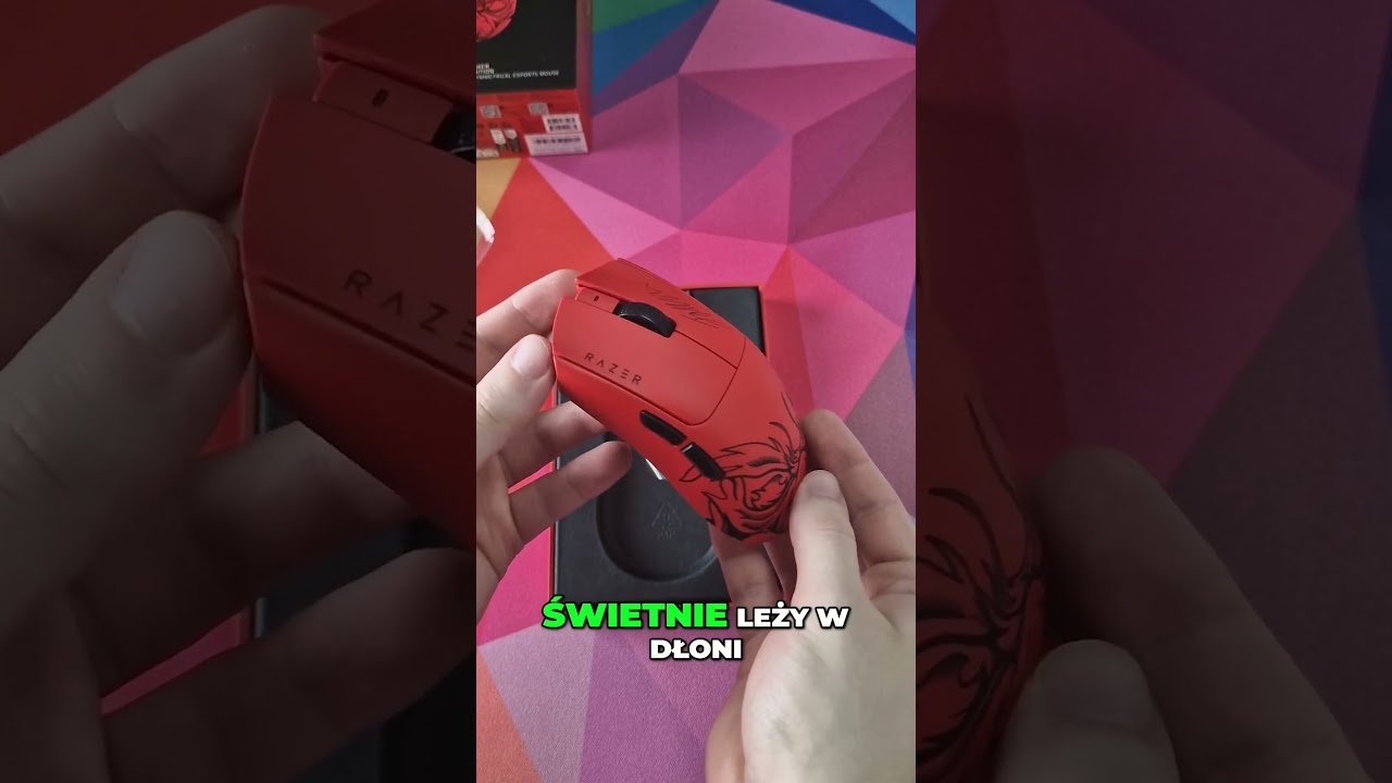 Razer wydał myszkę w collabie z Fakerem! Razer Viper V3 Pro Faker Edition #gaming #pc #razer #faker