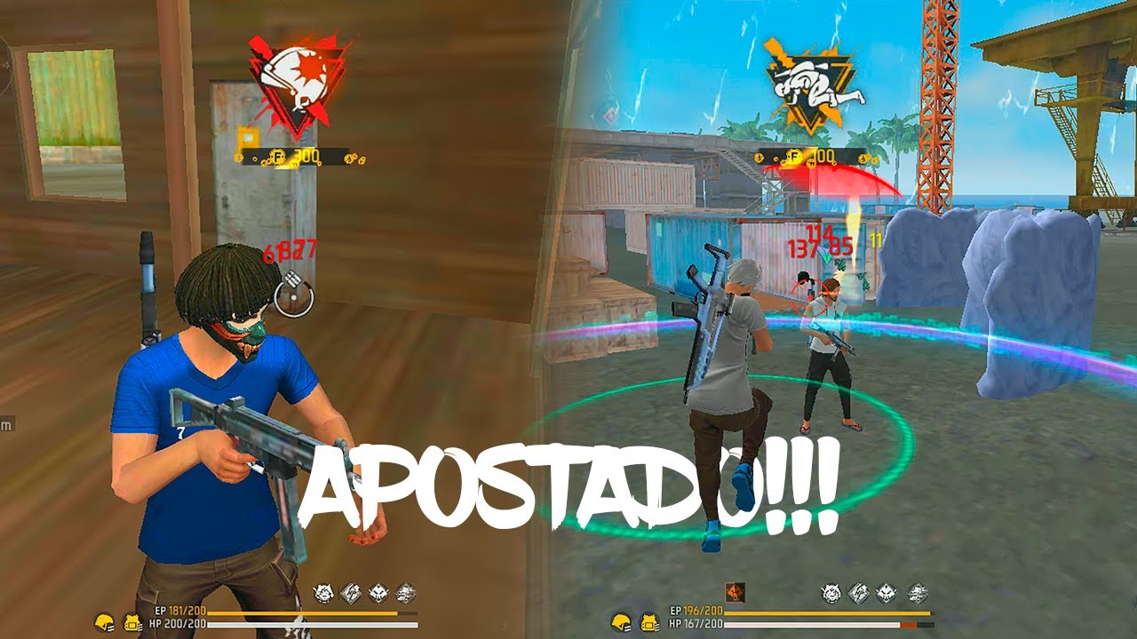 HIGHLIGHTS EM 4x4 APOSTADO!🤷‍♂️👀1360x768 Highlights PC Fraco Free Fire E5 2680 v3 RX 580 8gb