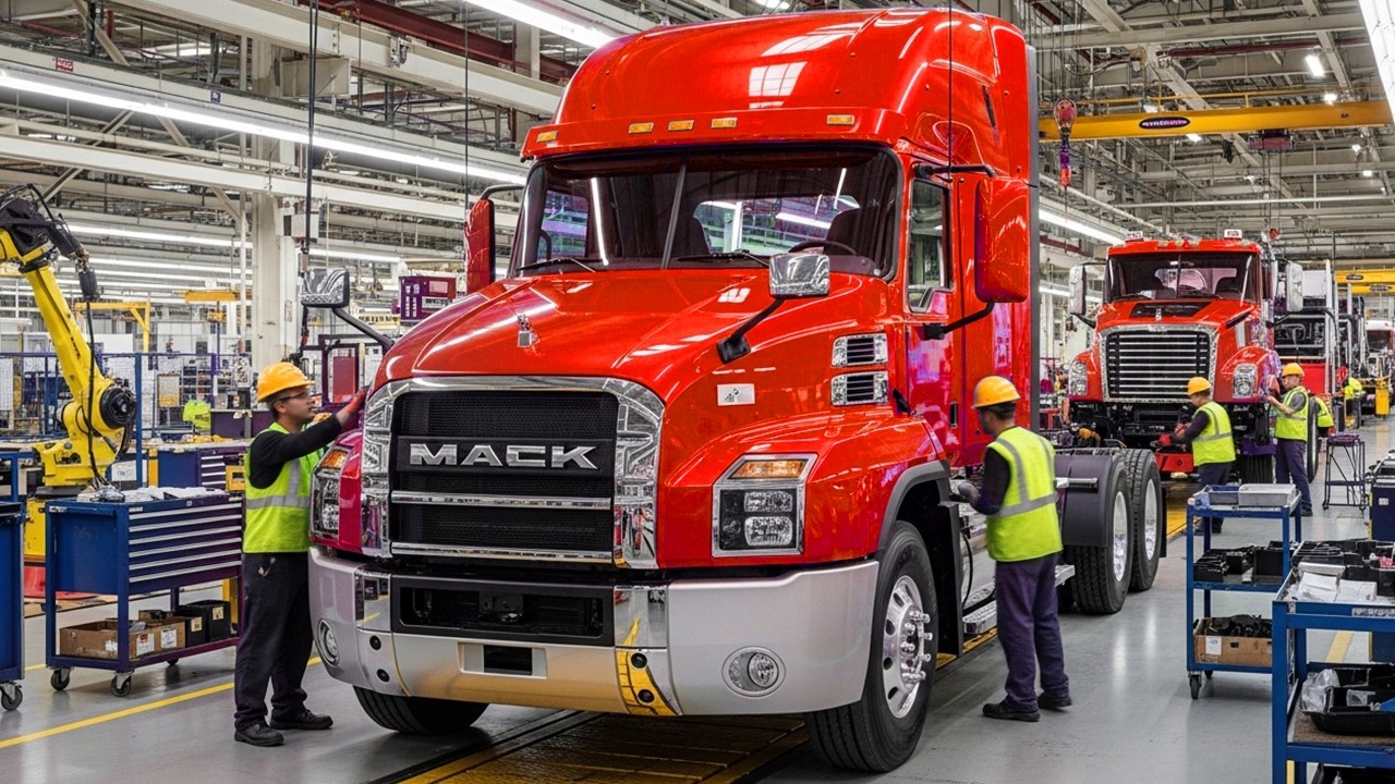 Inside the Mack Anthem Factory — How America’s Heavy-Duty Truck Is Built