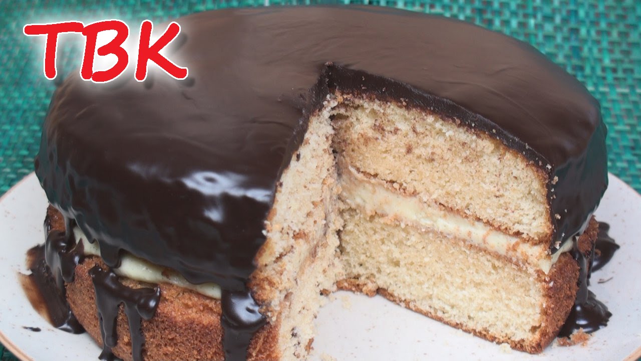 Bostin' Boston Cream Pie Recipe - Titli's Busy Kitchen