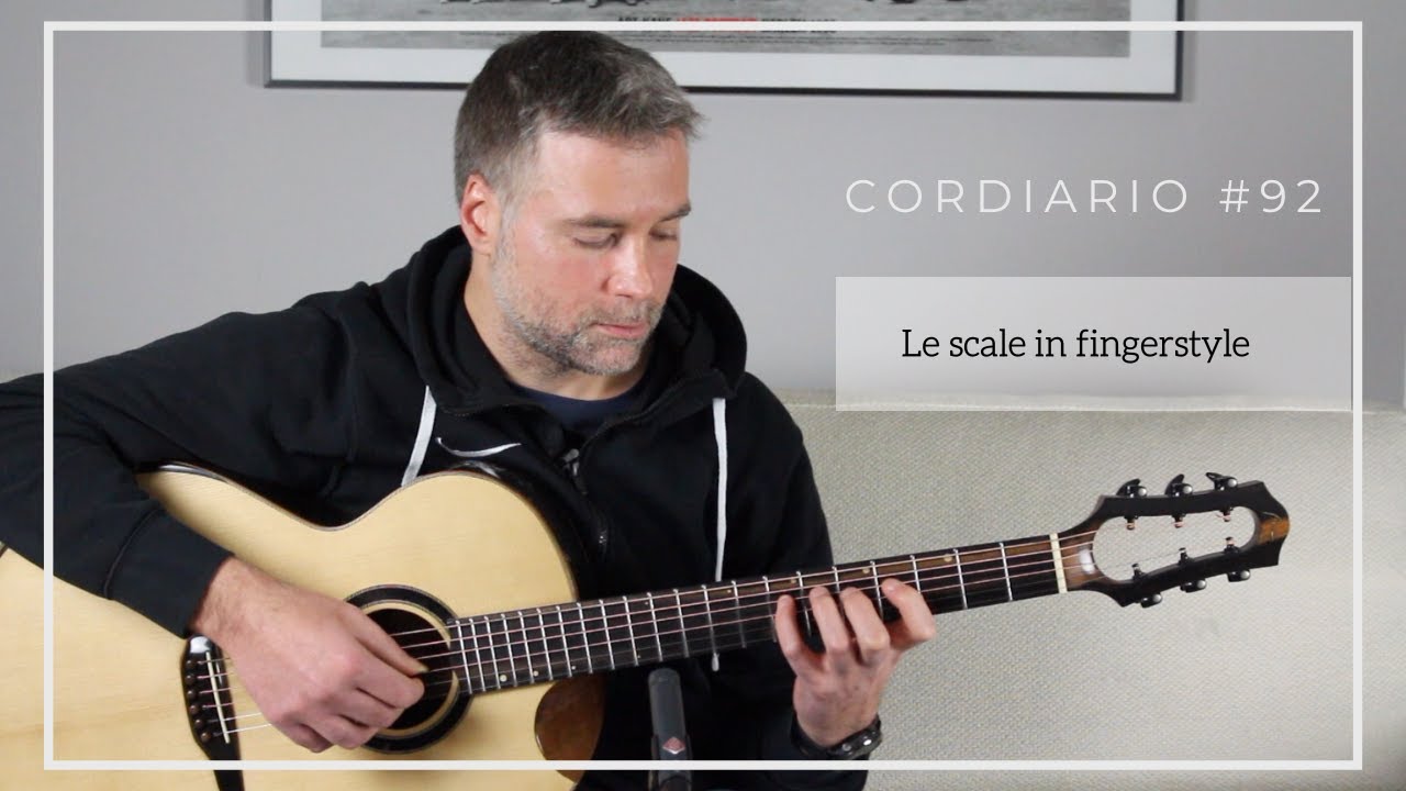 Cordiario#92 - Michele Lideo, Le scale in fingerstyle, #fingerstyle #chitarra