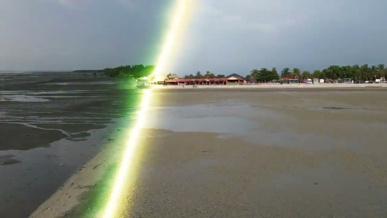 Low drone shot using DJI Mini 3