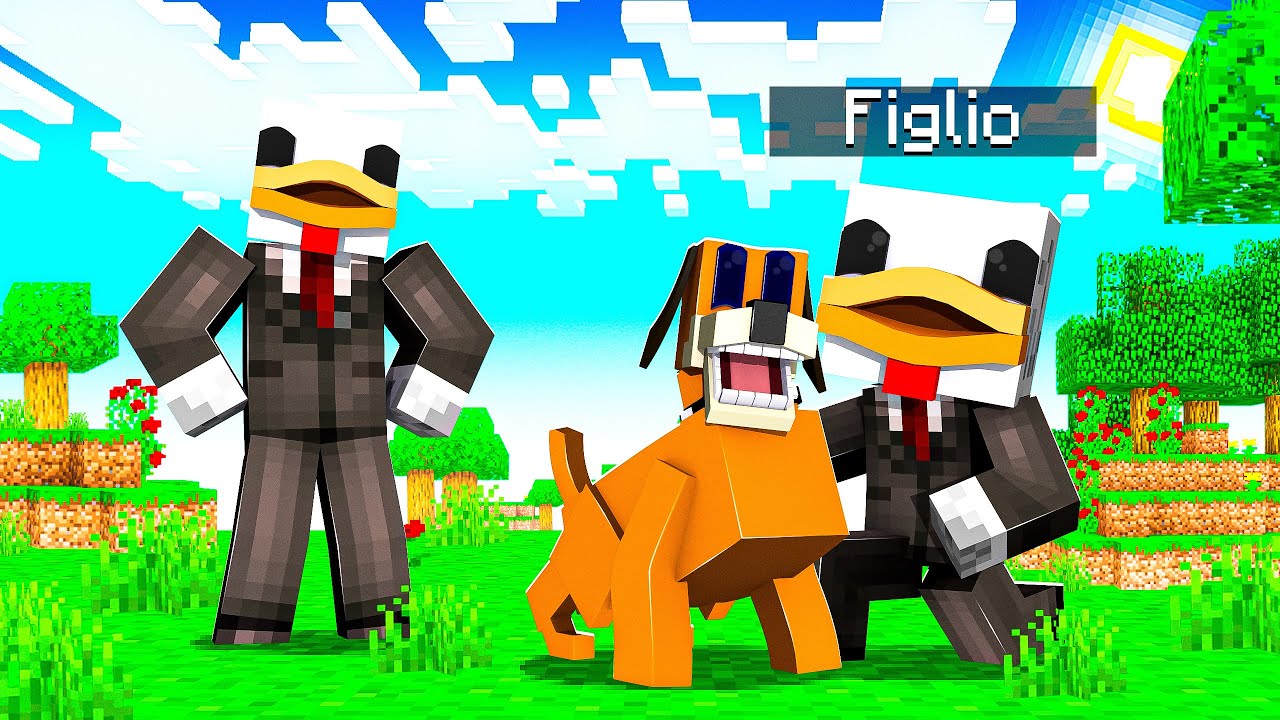 REGALO UN CANE A MIO FIGLIO SU MINECRAFT