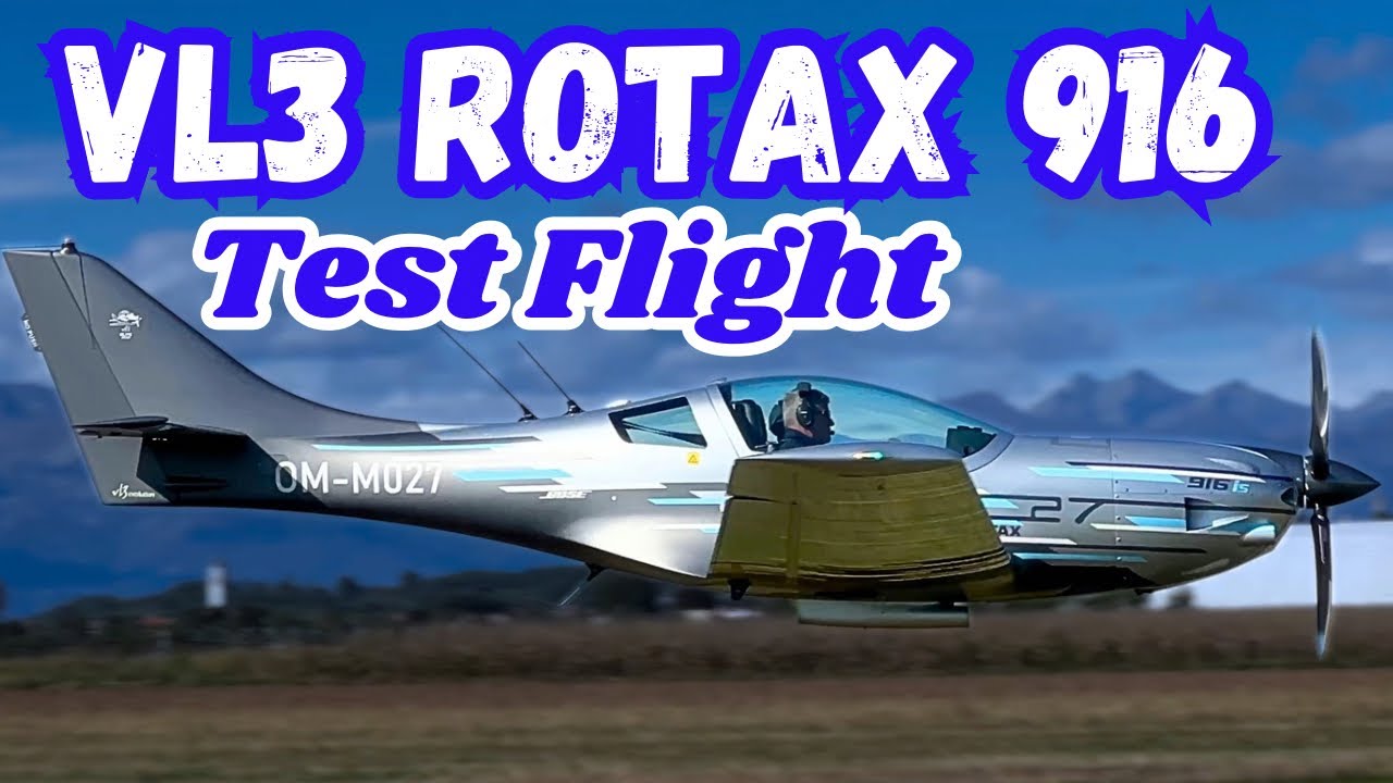 Full Test Flight - @JMB aircraft VL3 - Rotax 916 - Nick 