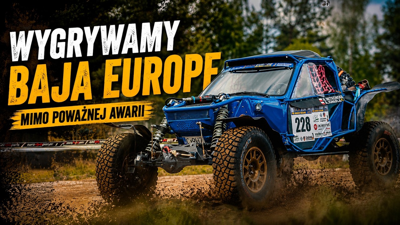 Straciliśmy skrzynię bieg&oacute;w, wygrywamy trudne rajd BAJA EUROPE 2026 The Great Escape